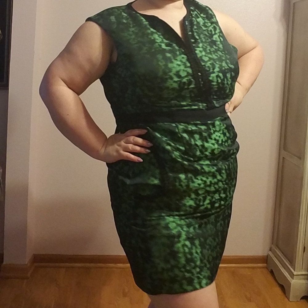 Nine West Green cocktail dress